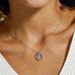 new Rainbow Love Pendant S925 Silver Heart Shaped Ocean Heart Clavicle Chain Heartbeat Fashion_ipsvogv.com