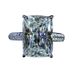 Pop New Style Set With Super Large Zircon Simple Women's Ring Gift Headpiece_ipsvogv.com