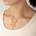 New Fashion And Personalized Droplet Shaped Necklace With Liquid Sliding Pendant_ipsvogv.com