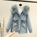 Women's Clothing new winter style parkas, versatile cotton coats for women, Korean style short cotton coats, loose coats and cotton padded jackets_ipsvogv.com