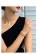 Fashion Multi-layer Full Diamond Pentagram Simple Versatile Zircon Round Adjustable Elegant Bracelet_ipsvogv.com