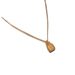 S Pure Silver Gold-plated Fashionable Light Luxury Style, Niche Design Pendant, Women's Box Chain, Personalized Style_ipsvogv.com