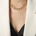 Wind New Fashion, Light Luxury, High-end Feeling, Titanium Steel Gold-plated Diamond Inlaid Necklace, Bracel Jewelry_ipsvogv.com