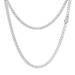 Stainless Steel Miami Cuban Chain Necklace For Men's Hip-hop Accessories_ipsvogv.com
