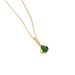 New Korean Style Zircon Pendant with Titanium Steel Necklace, Women's Colorless, Stylish, and Minimalist Design, Collar_ipsvogv.com