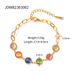 Women's Jewelry Cuban Chain Bracelet Internet Celebrity Blogger Stainless Steel Gold Plated Hip Hop Style Bracelet Jewelry_ipsvogv.com