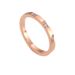 Men And Women's Jewelry Simple Fashion Titanium Steel Ring Three Diamond Index Finger Couple Personality String Diamond Ring Trendy Jewelry_ipsvogv.com