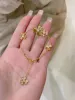 Designer VC Family Classic Diamond Flowers Jewelry High Version Plated Rose V Gold Fashion Charm Bracelet for Your_ipsvogv.com