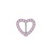 Women's Jewelry Heart Shaped Zircon Belly Button Nail Belly Button Ring Piercing Jewelry_ipsvogv.com