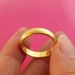 Sha Jin Handsome Men's Brass Plated Large Ring Vietnamese Jewelry Does Not Fade_ipsvogv.com