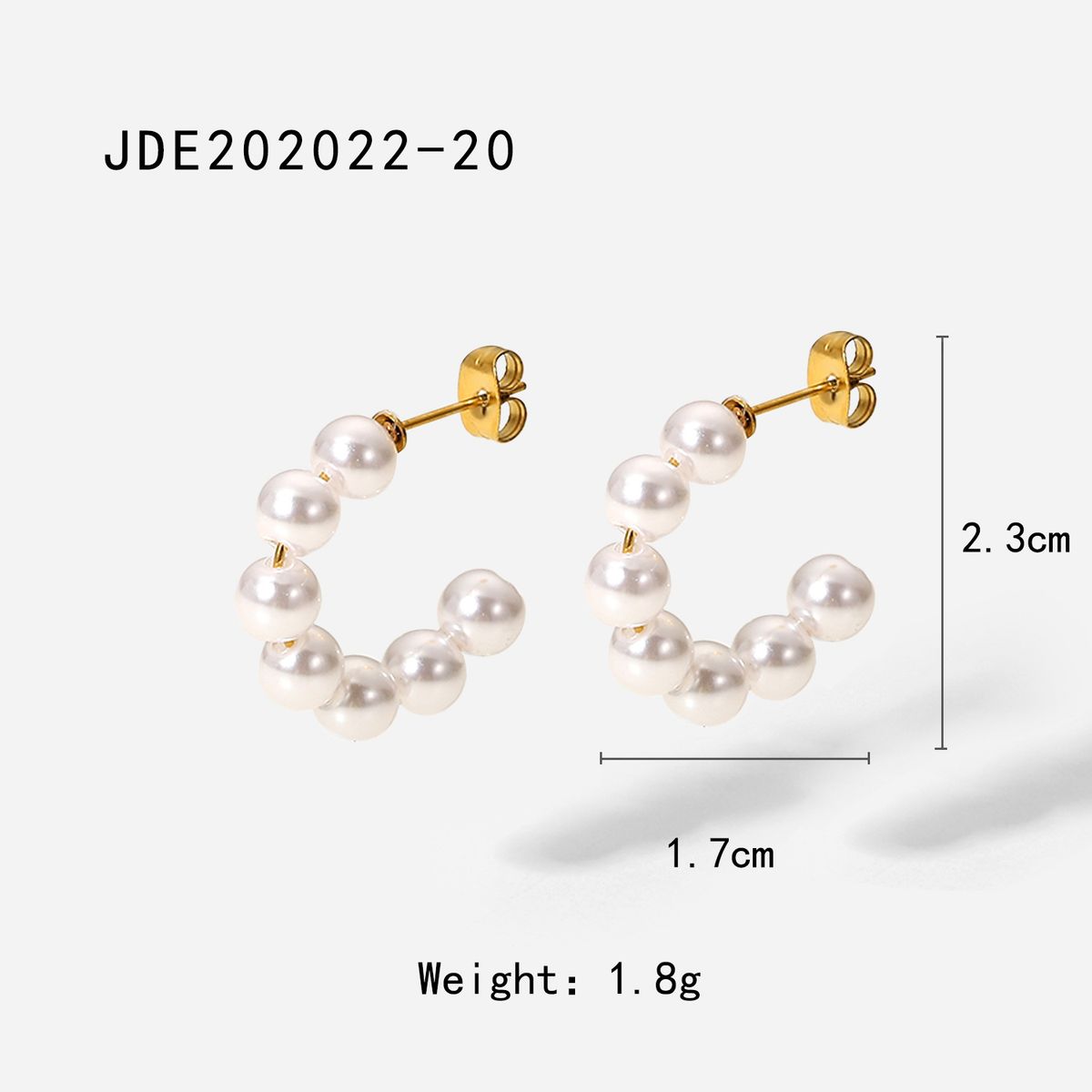 Women's Jewelry K Gold High End Earrings Fashionable Retro Pearl Earrings_ipsvogv.com