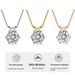 S Pure Silver Classic Six Claw Mosonite Necklace for Women with High Gra Clavicle and Women's Pendant that Does Not_ipsvogv.com