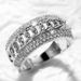 New Hand Decor Hip Hop Style Micro Inlaid Zircon Cuban Chain Trendy Men's And Women's Ring F917_ipsvogv.com