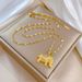 】 Bullish 【 Sky Soaring Light Luxury Banquet Necklace Female Internet Celebrity Versatile Clavicle Titanium Steel Chain 【 】 【 】 【 】_ipsvogv.com