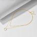 s925 sterling silver simple ring double layer necklace light luxury ins style geometric circle stacking clavicle chain_ipsvogv.com