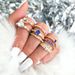 New Sparkling Diamond Joint Combination With 8-piece Ring Set For Women_ipsvogv.com