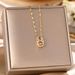 Korean Ins Trendy Deer Has Your Antlers, Agile Necklace, Women's Zircon Pendant, Niche Design, Collarbone Chain Jewelry_ipsvogv.com
