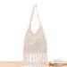 New Hollowed Out Handmade Woven Bag, Grid Tassel Single Shoulder Beach Bag, Trendy Women's Forest Woven Bag_ipsvogv.com