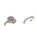 Sanjie Square Inlaid Zircon Ring For Women's Jewelry Couple Set_ipsvogv.com