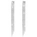 Claw Chain Rhinestones Luxury Super Flash Full Diamond Long Tassel Earrings Temperament Earrings Ear_ipsvogv.com