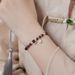 Luojinran Natural Garnet S Pure Silver Bracelet For Women's New Chinese Flower Beads, A Rare Gift_ipsvogv.com