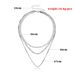 Hip-hop Geometric Exaggeration Multi-layer Necklace Women, Fashion Punk Popular Short Necklace Necklace_ipsvogv.com