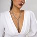Jewelry Ethnic Style Turquoise Bead Collarbone Niche Long Tassel Necklace_ipsvogv.com