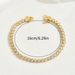 Ins Cool Wind Little Fresh Sweet for Women's Niche Inlaid Zircon Full Diamond Element Bracelet Copper Gold Plated_ipsvogv.com