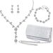 Wedding evening wear package bridal jewelry bridal necklace set wedding birthday jewelry_ipsvogv.com