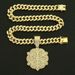 Trendy people full of diamonds, snowflake pendants, Cuban chain accessories, hip-hop nightclubs, personalized bouncing_ipsvogv.com