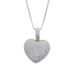 Hip Hop New Heart Shaped Zircon Pendant Trend Inlaid Zircon Full Diamond Love Necklace_ipsvogv.com