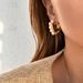 Women’s Jewelry Set Fashion Retro Real Gold Electroplated INS Titanium Steel Geometric Pearl Winter Earrings_ipsvogv.com
