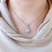Women's Jewelry Large Carat Super Flash Water Drop Pear Shaped D Grade Moissanite Pendant 3 5 Carat Moissanite Necklace_ipsvogv.com