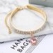 Three Row Diamond Rhinestone Pet Collars, Water Drop Color Pendants, Elastic Cat And Dog Necklace Accessories_ipsvogv.com