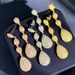 Women's Jewelry Set Fashion Beaded Diamond Studded Teardrop Earrings Retro Creative Boutique Earrings Earrings New Fashion Ear Hooks_ipsvogv.com