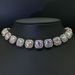 Unisex Hip Hop Trendy Cuban Chain Diamond Bracelet Love Necklace Men And Women Hiphop Valentine's Day Gift_ipsvogv.com