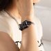 Trendy Hip-Hop Thick Chain Metal Lock Cool High Street Motorcycle Style Functional Buckle Bracelet For Men_ipsvogv.com