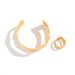 Punk Metal Irregular Wrinkle Women's Fashion Design Open Set Bracelet_ipsvogv.com