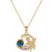 【 】 Pegasus Moo Plaet Light Luxury Charm Gorgeous Full Diamod Necklace Wome's Versatile Clavicle Titaium Steel 【 】 【 】 【 】_ipsvogv.com