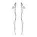 Women's Jewelry Set Fashion Silver Needle New Love Tassel Earrings Female Retro Temperament Light Luxury High End Niche Earrings_ipsvogv.com