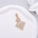Hip Hop Full Diamond Crown Alloy Pendant Classic Fashion Men's Necklace Accessories_ipsvogv.com