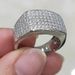 Cao Shiins' Niche Design, Micro Inlaid Starry Sky Light Luxury, Aloof, Dense Inlaid, Domineering Ring, Personalized_ipsvogv.com