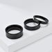 Fashionable and simple 468mm tungsten steel ring ring light luxury high end cold style tungsten gold couple hand jewelry gift_ipsvogv.com
