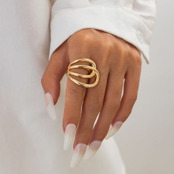 Ins Style Exaggerated Heavy Duty Smooth Open Bracelet For Women Exaggerated Retro Street Shooting Hot Selling Hand Jewelry_ipsvogv.com