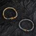 Women's Jewelry Hip Hop Jewelry Colorful Oval Zircon Bracelet Egg Shaped Double Row Chain Copper Inlaid Zircon Tennis Chain Stacking_ipsvogv.com