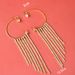 Popular accessories, long tassel daily wear earrings, women's clothing accessories_ipsvogv.com