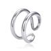 Unisex Jewelry Fashion Preserving Double Layer Ring Ring With Adjustable Opening For Men And Women, Hand Jewelry, Internet Celebrity Ins Style_ipsvogv.com