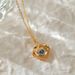 Color preserving copper plated K real gold zircon love clavicle chain high end animal design necklace_ipsvogv.com