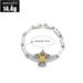 New Style Fashionable And Personalized Little Golden Eagle Bamboo Knot Bracelet Handpiece_ipsvogv.com