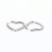 New Silver Plated Moments Heart Shaped Earrings, Fashion Love Earrings, Valentine's Day Gift For Women_ipsvogv.com
